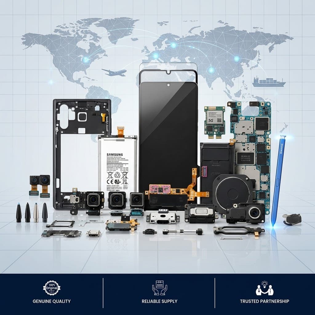 Samsung spare parts and electronic components distribution